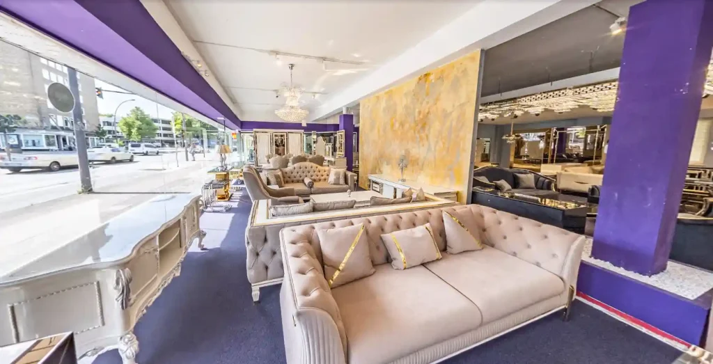 Möbelgeschäft in Hamburg mit Sofa Showroom bei Möbel Plaza an der Hamburger Straße